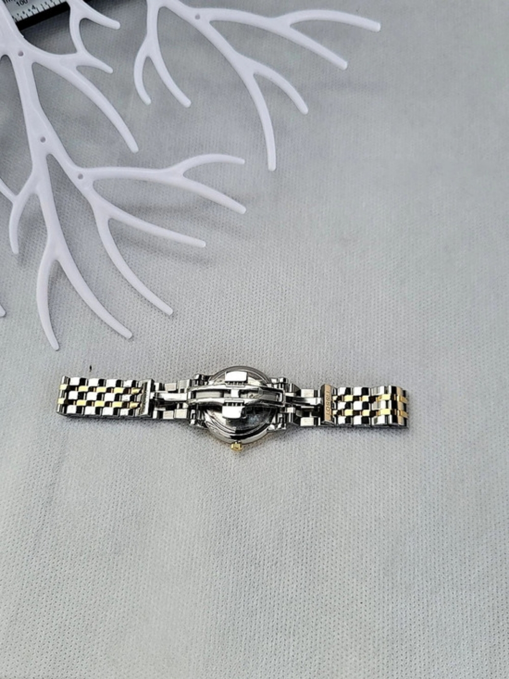 Tissot Le Locle Two-Tone Roman Numeral Watch. Not Original Pack # TS01 - Picture 9 of 12